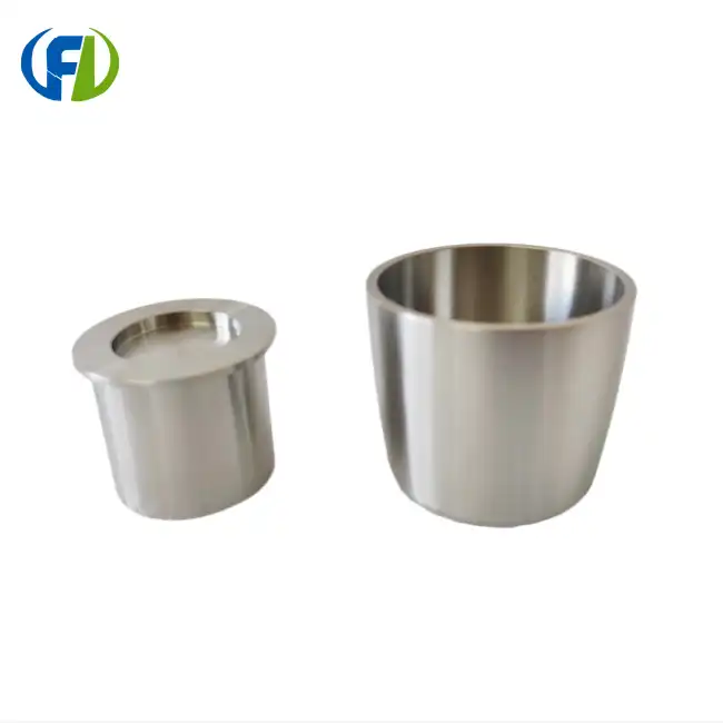 Custom Zirconium Crucible R60702 High Purity 35ml | Lab Alkaline Fusion